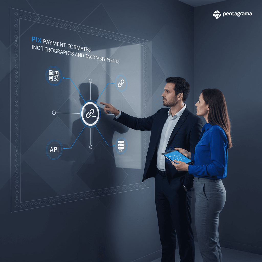 Opções de cobrança PIX no B2B: QR dinâmico, copia e cola, link e iniciação via API