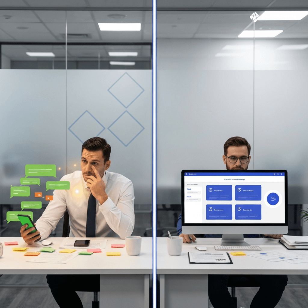 Fluxos de exceção e governança em portal autoatendimento B2B