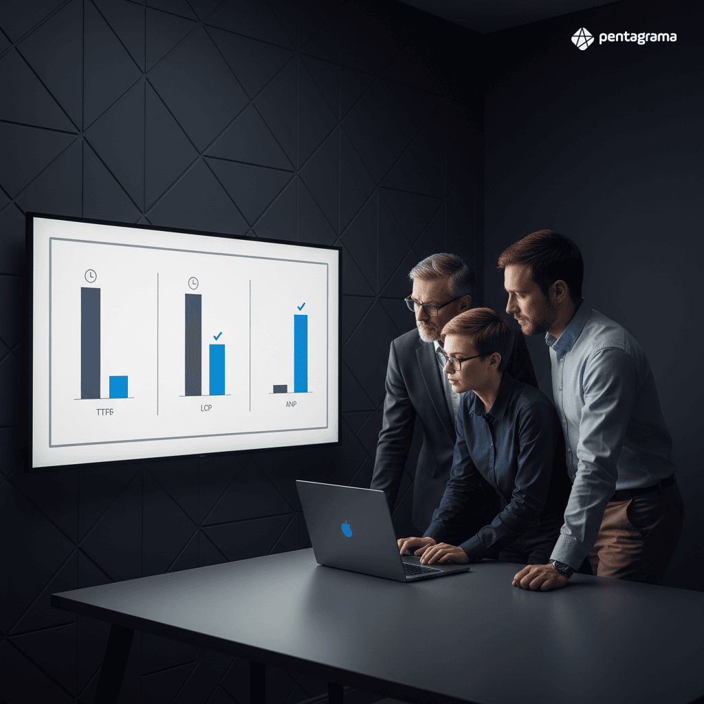 Comparativo de impacto de front-end em Core Web Vitals no Magento 2