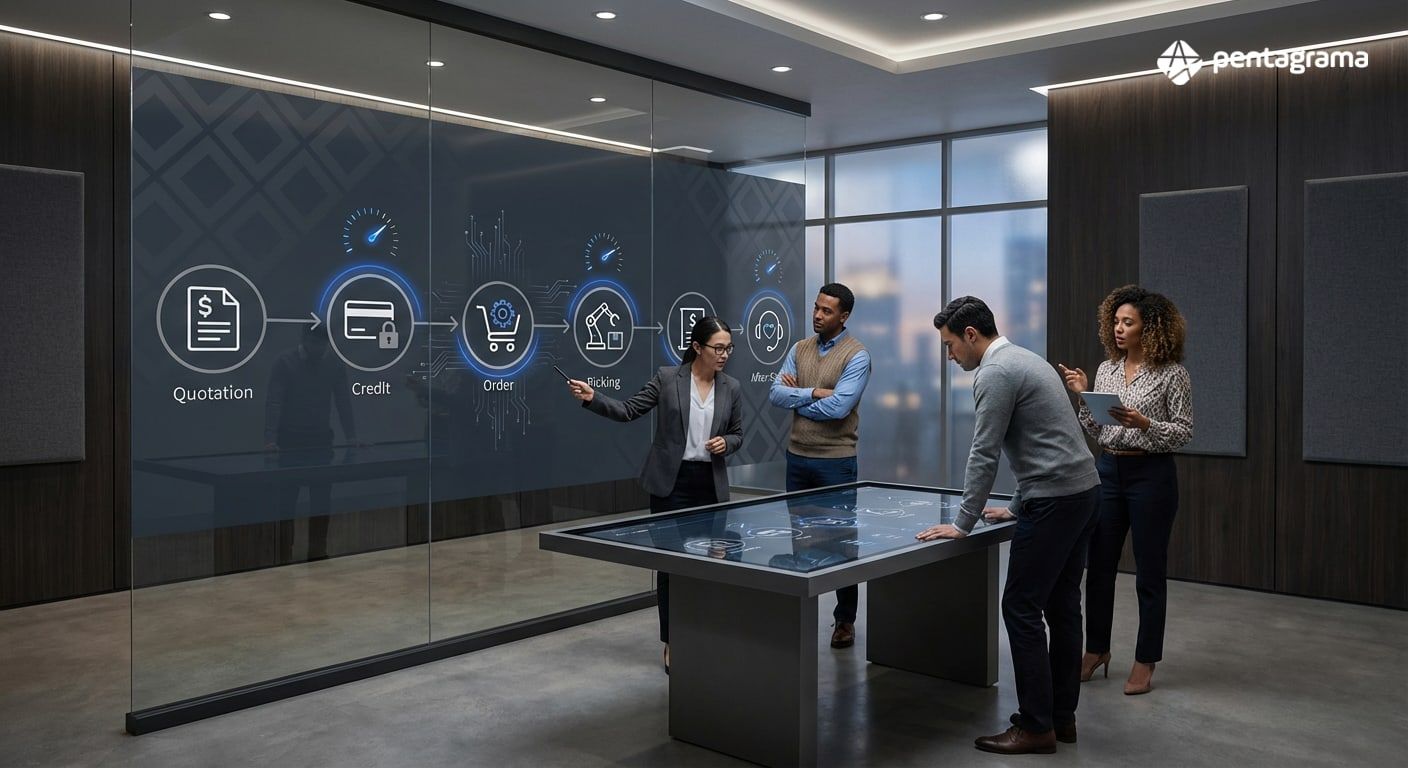 Fluxo de onboarding B2B: cadastro, validação, habilitação comercial e primeira compra