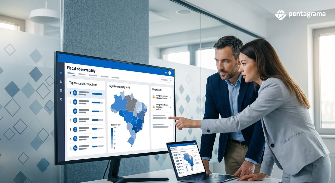 Observabilidade fiscal: monitoramento de rejeições, divergências e trilhas de auditoria