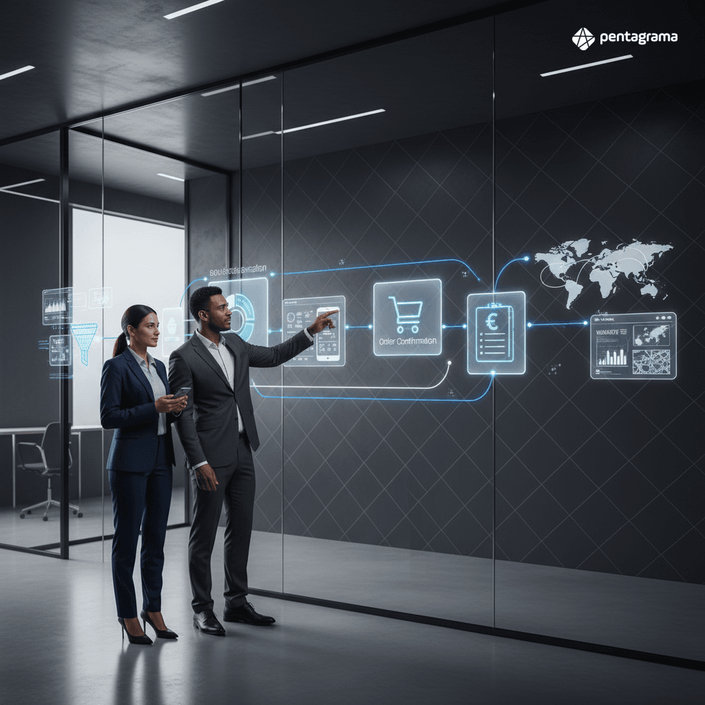 Comparativo entre catálogo digital e app integrado de força de vendas