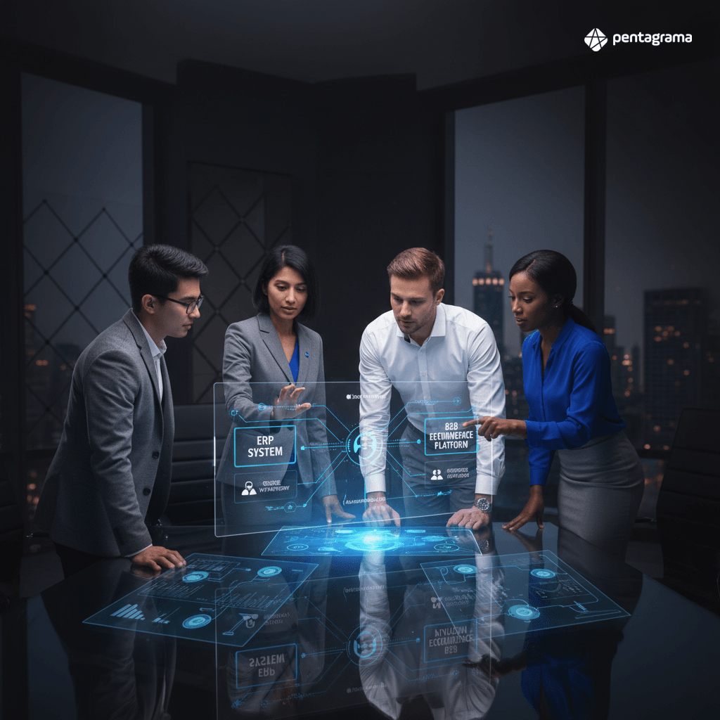 IA aplicada à integração ERP e e-commerce