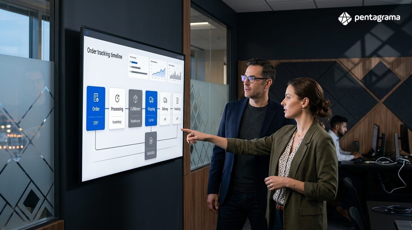 Painel do pedido: checkpoints e rastreabilidade ponta a ponta
