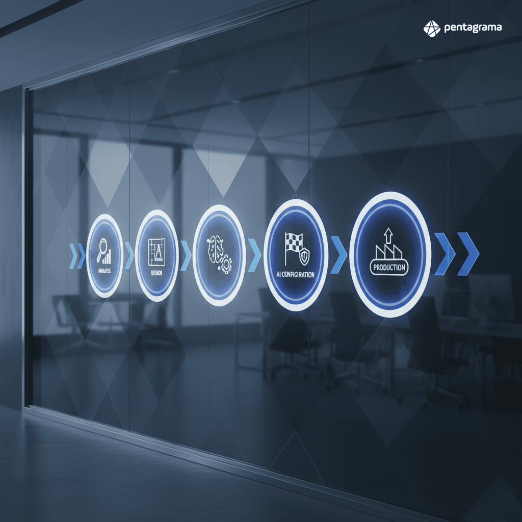 Arquitetura do Integrador Inteligente Pentagrama para automação de integrações